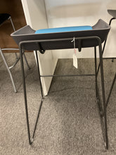 Load image into Gallery viewer, R1550 Gray/Teal 30” Used Stool $75.00