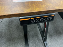 Load image into Gallery viewer, R9010 24”x 48“ Nutmeg Power adjustable Used Desk $199.98 - 1 Only