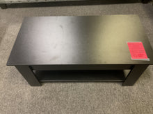 Load image into Gallery viewer, R601 20”x 39” Black Lift Top Used Table $125.00 - 1 Only
