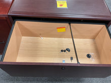 Load image into Gallery viewer, R40 Mahogany 2 Drawer Used Lateral File $99.95 - 1 Only