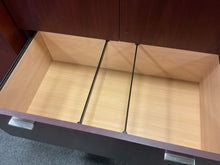Load image into Gallery viewer, R880 36”x 66” Mahogany 2 Drawer Used Lateral Storage Cabinet $249.98 - 1 Only