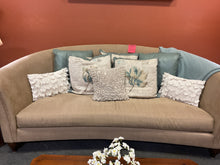 Load image into Gallery viewer, R9390 Tan Crescent Used Sofa $399.98 - 1 Only