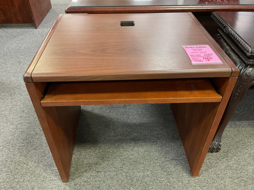 R992 24”x 30” Mahogany Lam Used Desk $75.00 - 1 Only