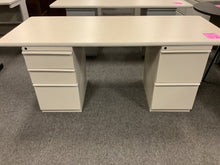 Load image into Gallery viewer, R49 30”x 72” Puddy Used Desk w/2 Files $99.98