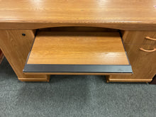 Load image into Gallery viewer, R9913 28”x 54” Oak Used Desk w/File/Storage $149.98 - 1 Only