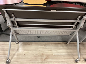 R8001 24”x 59” Espresso Fold Up Used Table $79.98 - 1 Only