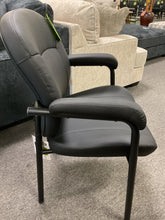 Load image into Gallery viewer, 8993 Black Guest Chair w/Padded Arms $179.95