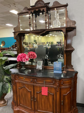 Load image into Gallery viewer, R6812 19”x 58” Granite Top Used Storage Buffet $548.98 - 1 Only