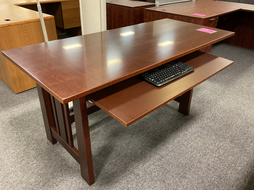 R56 30”x 67” Mahogany Mission Style Used Desk $199.95 - 1 Only