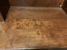 Load image into Gallery viewer, R6910 2’x 8’ Pecan Used Credenza Desk w/Hutch $399.98 - 1 Only