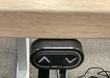 Load image into Gallery viewer, R9016 24”x 60” Natural Lam Power Adjustable Used Desk $349.95 - 1 Only