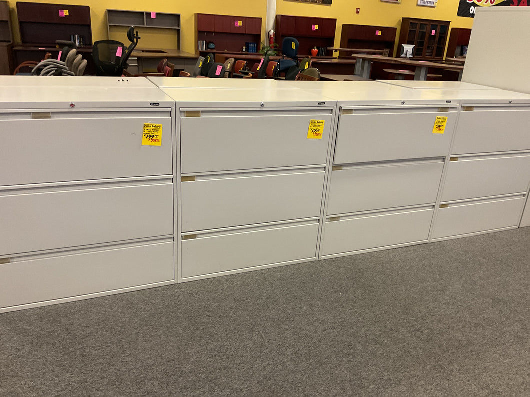 R21 Global Puddy 3 Drawer Used Lateral File $75.00