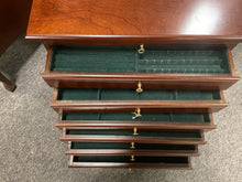 Load image into Gallery viewer, R2525 15”x 20” Mahogany Jewelry Side Used Table $119.98 - 1 Only