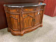 Load image into Gallery viewer, R6812 19”x 58” Granite Top Used Storage Buffet $548.98 - 1 Only