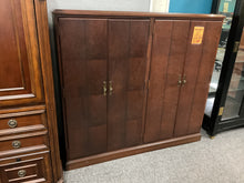 Load image into Gallery viewer, R7052 53”x 59” Mahogany Used Storage Cabinet $149.98 - 1 Only