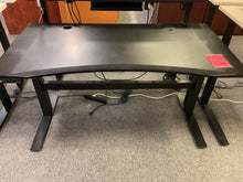Load image into Gallery viewer, R505 30”x 60” Black Lam Power Adjustable Used Desk $399.98