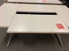 Load image into Gallery viewer, R1953 42”x 72” White Lam Used Table w/Media Power Access $299.98