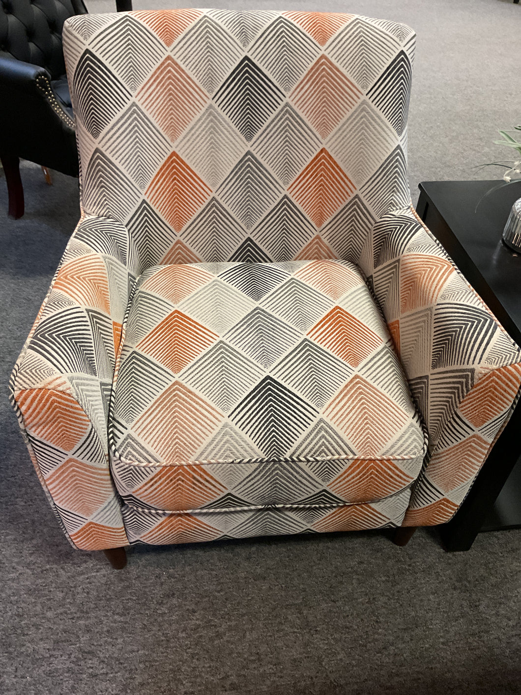 R606 Orange /Gray Accent Used Chair $199.98