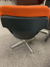 Load image into Gallery viewer, R7010 Steelcase Coalesse Orange Swivel Lounge Used Chair $249.98 - 1 Only!