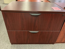 Load image into Gallery viewer, R803 36” Mahogany Lam 2 Drawer Used Lateral File $249.98