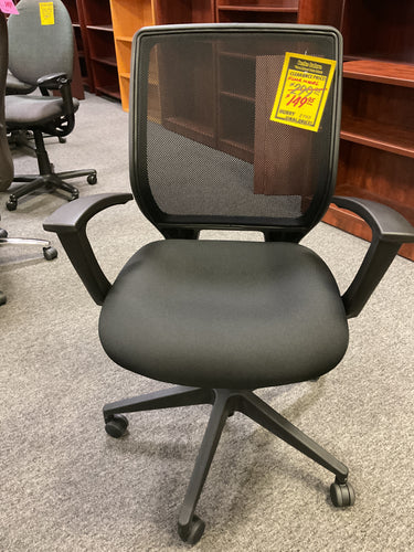 8743 Black Mesh Back/Fabric Seat Task Chair $149.95 - 1 Only!