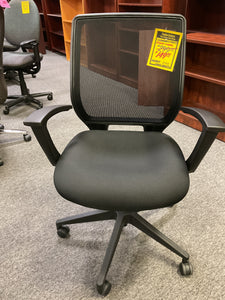 8743 Black Mesh Back/Fabric Seat Task Chair $149.95 -  Close Out