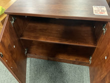 Load image into Gallery viewer, R7701 22”x 36” Cherry Lam 2 Door Used Storage Cabinet $199.98 - 1 Only