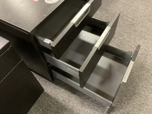Load image into Gallery viewer, R1903 18”x 24” Black 3 Drawer Mobile Used Storage Cabinet $49.98 - 1 Only