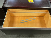 Load image into Gallery viewer, R24 2 Drawer Mahogany Used Lateral file $80.00
