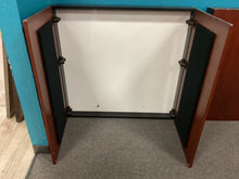 Load image into Gallery viewer, R58 36” Mahogany Wall Mounted Whiteboard Used Cabinet $49.98
