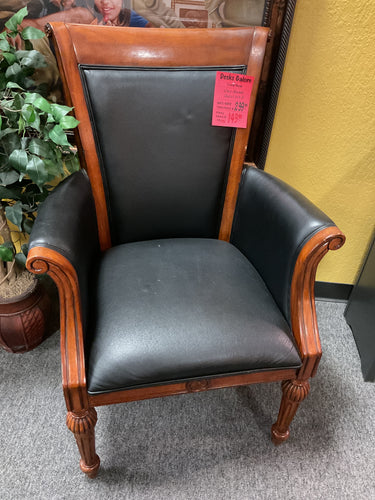 R302 Black Wood frame Used Chair 149.98 - 1 Only!