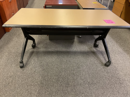 R516 30”x 60” Yellow Work Used Table $75.00 - 1 Only