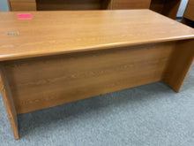 Load image into Gallery viewer, R1107 36”x 72” Oak Used Desk w/1 File $199.98 - 1 Only