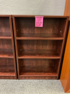 R7701 32”x 48” Cherry Used Bookcase $149.98