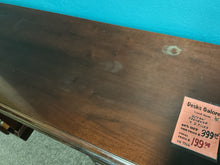 Load image into Gallery viewer, R7706 30”x 66” Mahogany Used Credenza Desk w/2 Files $199.98 - 1 Only