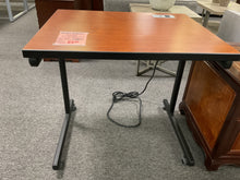 Load image into Gallery viewer, R2707 24”x 30” Cherry Work Used Table $59.98 - 1 Only