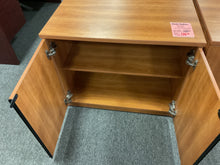 Load image into Gallery viewer, R9912 24”x 36” Oak Lam 2 Door Used Storage Cabinet $199.98