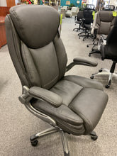 Load image into Gallery viewer, 8776 Sealy Gray Ryder Flip Arm Desk Chair $269.95