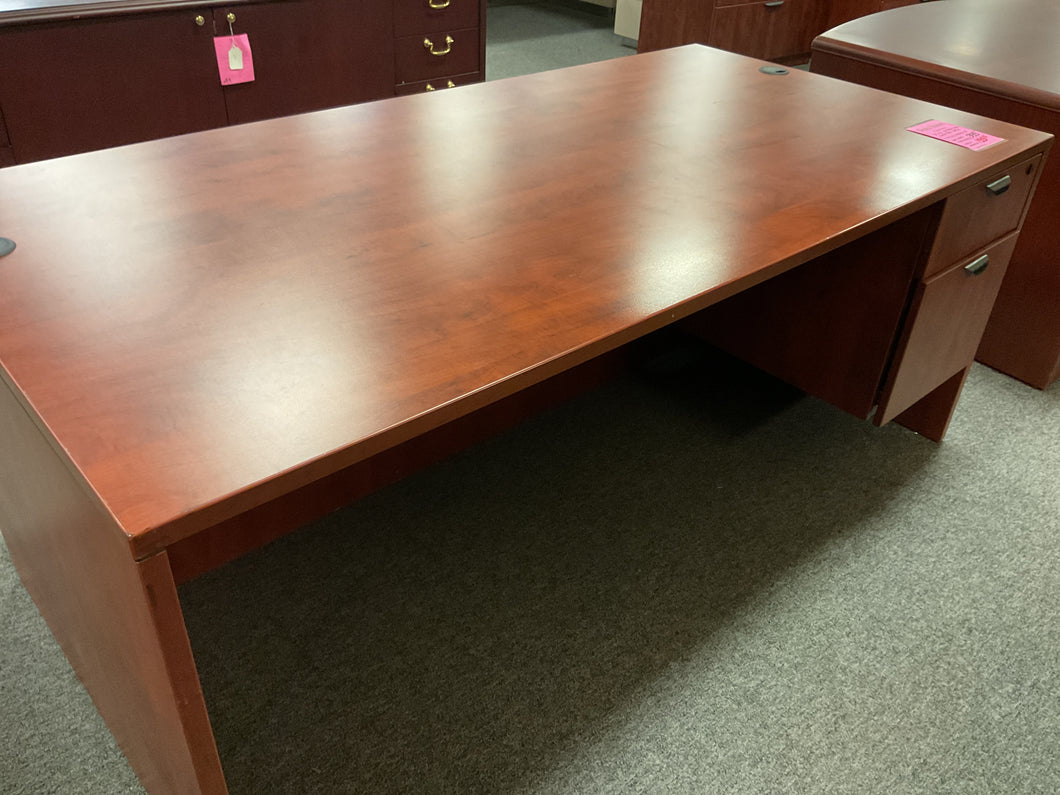 R4401 Cherry Lam. used Desk w/1 File $199.98 - 1 Only