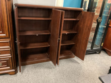 Load image into Gallery viewer, R7052 53”x 59” Mahogany Used Storage Cabinet $149.98 - 1 Only