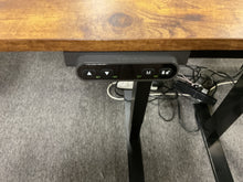 Load image into Gallery viewer, R9009 24”x 63” Nutmeg Power Adjustable Used Desk $249.98 - 1 Only