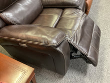 Load image into Gallery viewer, R3500 Espresso Leather Power BarcaLounger Used Rocker Recliner $499.95 - 1 Only