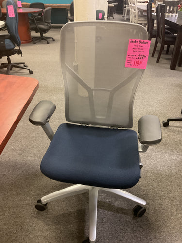 R401 Gray/Navy Allsteel Mesh Back Used Office Chair $119.98
