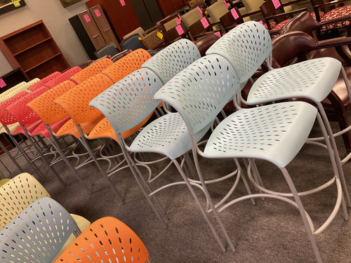 R4600 Assorted Color 30” Plastic Used Stool $59.98