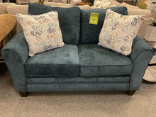 Load image into Gallery viewer, 8691/8692 2Pc Wowza Navy Upholstered Sofa &amp; Loveseat $1,049.95
