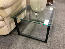 Load image into Gallery viewer, Used 3Pc Glass/Metal Cocktail and 2 End Tables $299.98
