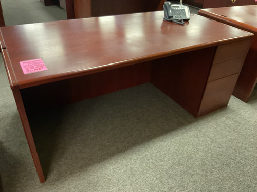 R8897 3’x 6’ Cherry Used Desk w/1 File $149.98 - 1 Only