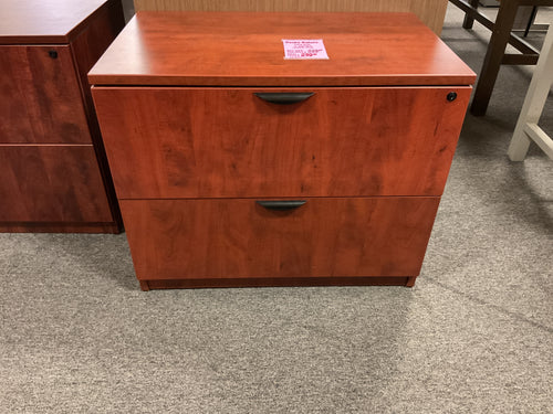 R7711 2 Drawer Cherry Lam. Used Lateral File $299.98 -1 Only