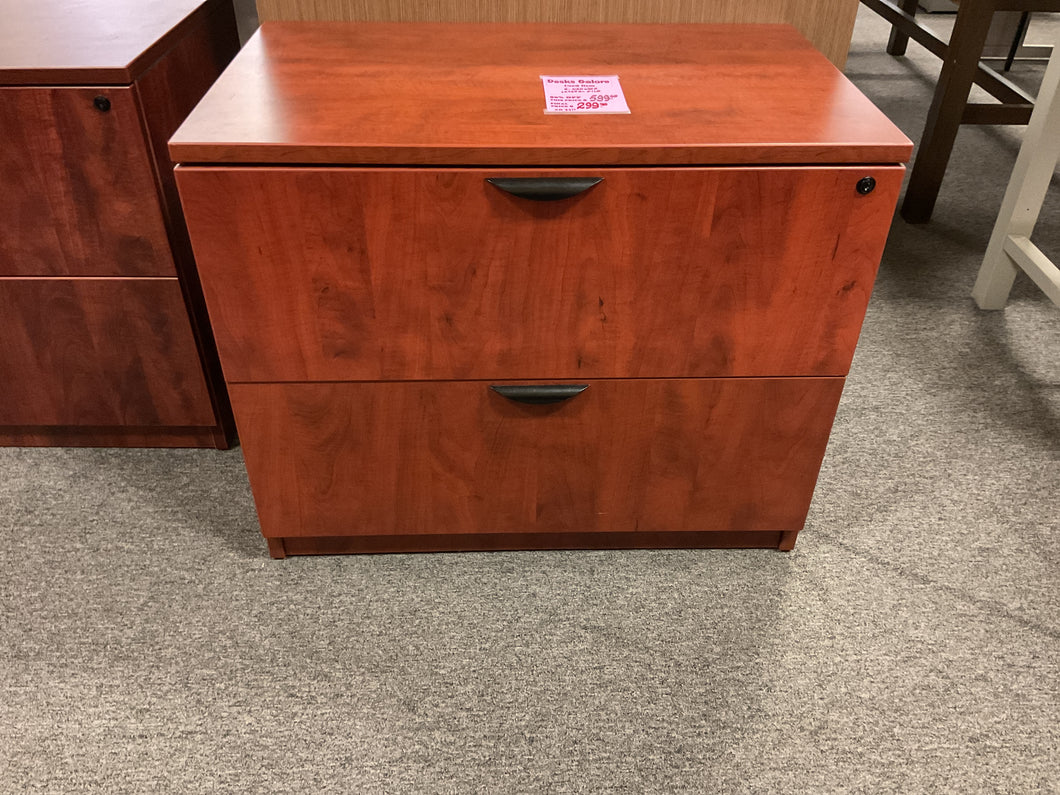 R7711 2 Drawer Cherry Lam. Used Lateral File $299.98 -1 Only