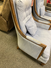 Load image into Gallery viewer, R1819 Blue High Back Used Chair $149.98